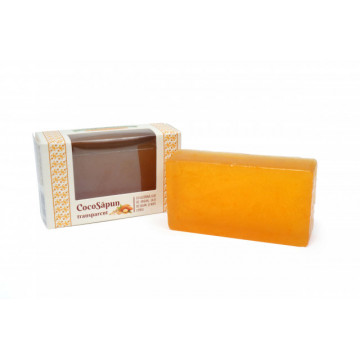 CocoSapun transparent cu argan, susan si note citrice - 100 g