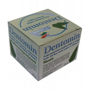 Dentomin-H praf dinti spumant menta - 25 g