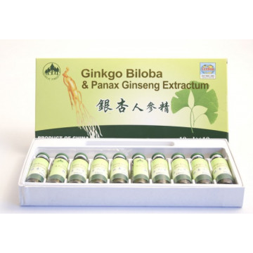 Ginkgo Biloba & Panax fiole