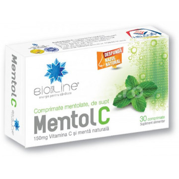 Mentol C - 30 cpr