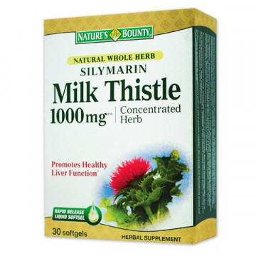 Silymarin Milk Thistle 1000mg - 30 cps - NB