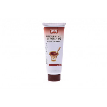 Unguent cu ichtiol 10% - 25 ml