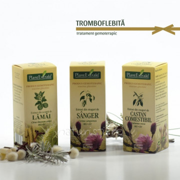 Tratament naturist - Tromboflebita (pachet)