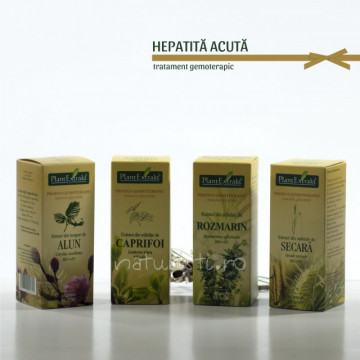 Tratament naturist - Hepatita acuta (pachet)
