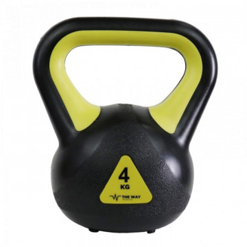 Gantere Kettlebell, 4 kg, Vinil, TheWay Fitness