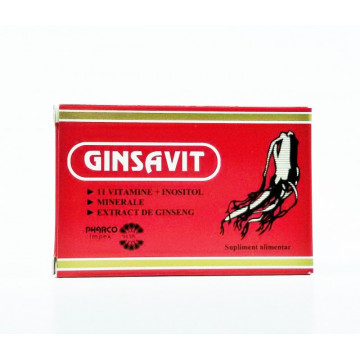 Ginsavit x 24 caps