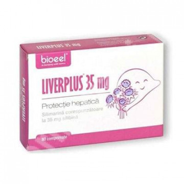Liverplus protectie hepatica 35 mg - 80 cpr Bioeel