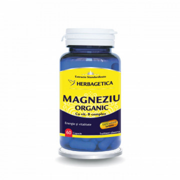 Magneziu Organic 60 cps