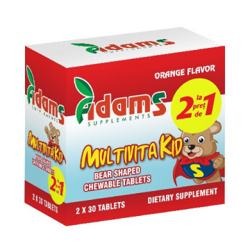 Multivitakid - 30 cpr masticabile 1+1 Gratis