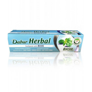 Pasta de dinti cu busuioc indian -100 ml - Dabur