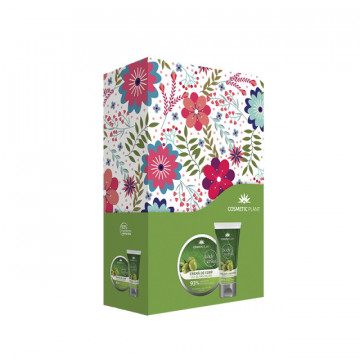 Set Cadou Crema Corp cu Masline 200ml+Exfoliant Corp cu Măsline - 150ml