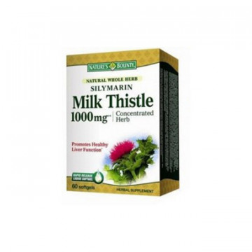 Silymarin Milk Thistle 1000mg - 60 cps - NB
