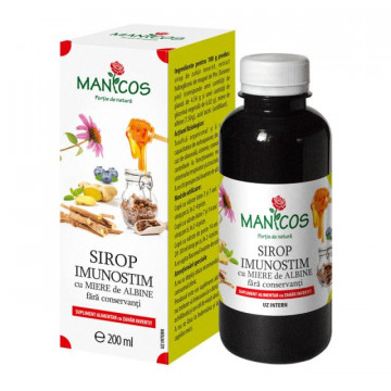 Sirop Imunostim cu miere de albine 200 ml