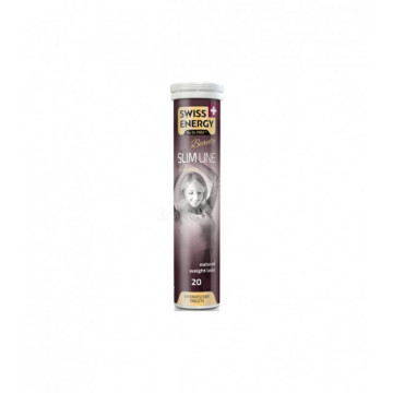 Swiss Energy Tablete Efervescente Slim Line cu L-Carnitina - 20 tab