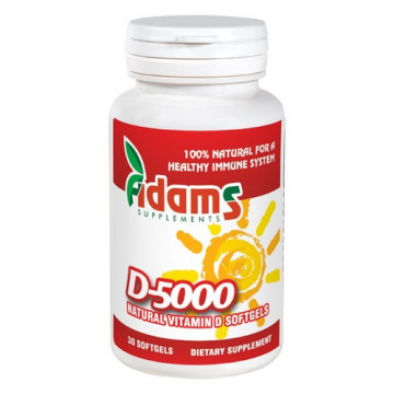 Vitamina D-5000 naturala - 30 cps