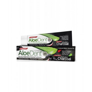 AloeDent Pasta de dinti cu Carbune activ - 100 ml