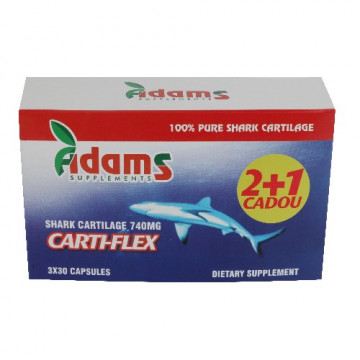 Carti-Flex 740mg - 30 cps - 2+1 Gratis