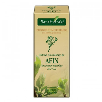 Extract din mladite de afin (VACCINIUM MYRT)