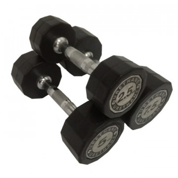 Gantera hexagonala din poliuretan - 17.5 kg