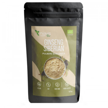 Ginseng Siberian Pulbere Ecologica (Bio) 125 g