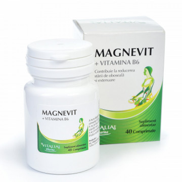 MagneVit + Vitamina B6 - 40 cps