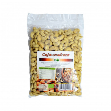 Nuci caju crude intregi, RAW BIO - 500g