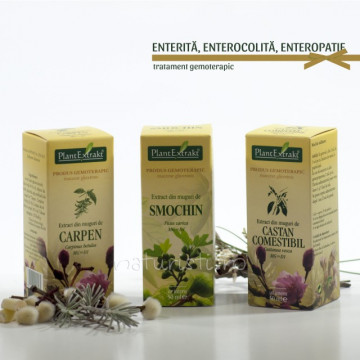 Tratament naturist - Enterita, enterocolita, enteropatie (pachet)