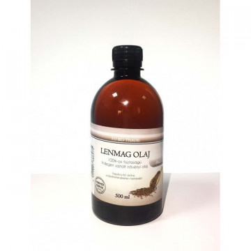 Ulei de in presat la rece - 500 ml