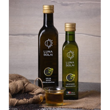 Ulei de rapita presat la rece Luna Solai - 500 ml