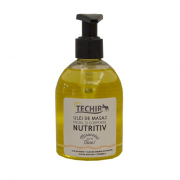 Ulei nutritiv de masaj facial si corporal Techir