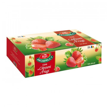 Aromfruct ceai cu capsuni si fragi - 100 pl Fares