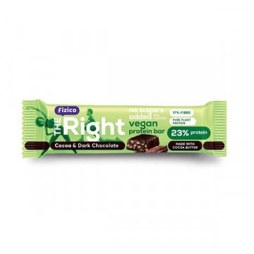 Baton proteic Vegan cu cacao - 40 g