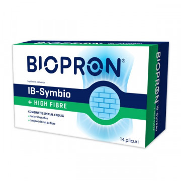 Biopron IB-Symbio + High Fibre - 14 dz