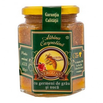 Energizant cu germeni de grau si nuca - 360 g