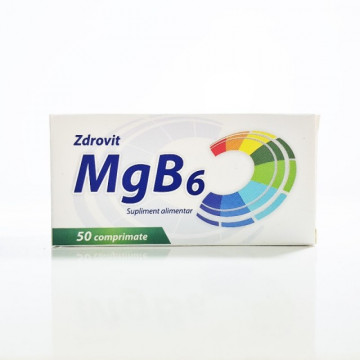 Magneziu + B6 - 50 cpr