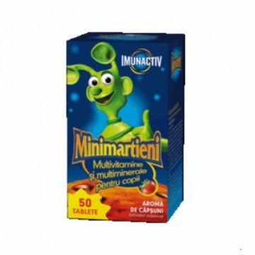Minimartieni ImunActiv Capsuni - 50 cps