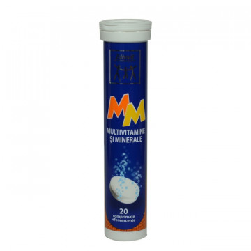 Multivitamine + Minerale - 20 cpr efervescente