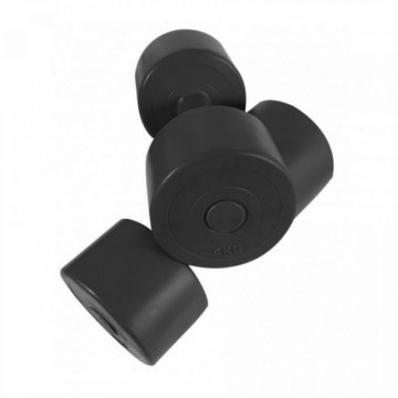 Set gantere 2x4 kg, Negru, TheWay Fitness
