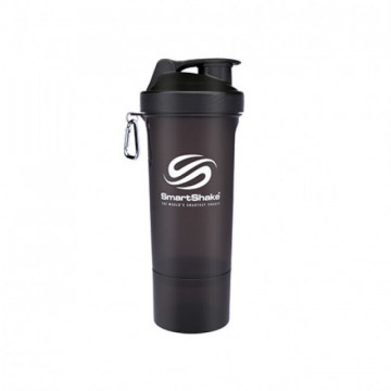 Shaker SmartShake slim negru 500 ml