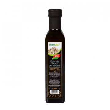 Ulei de canepa presat la rece - 250 ml Sano Vita