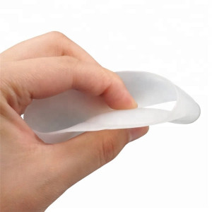 Talonete ortopedice din silicon cu silicon gel Otto pentru fasceita plantara si platfus, marimea L (39-44)