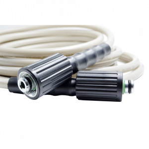 Furtun presiune PVC cu conector M22, lungime 7,5m gri