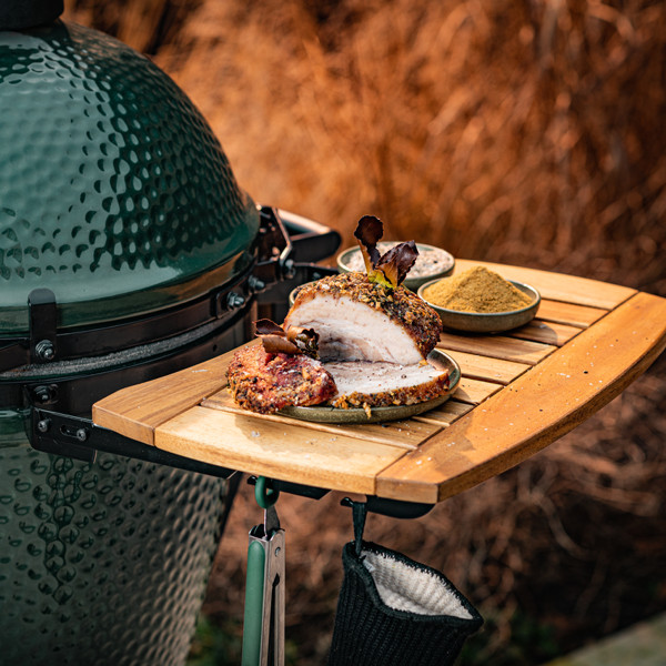 Stočići od bagrema Big Green Egg Wooden Egg Mates L