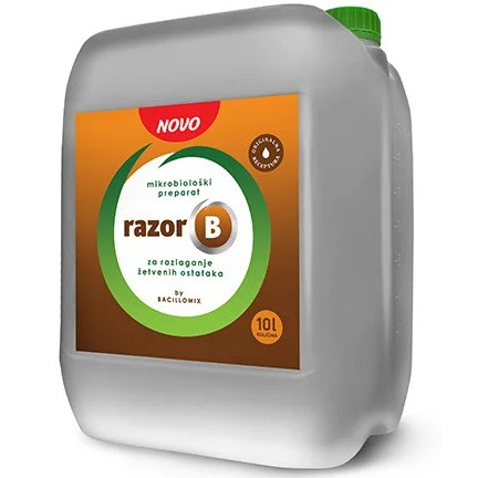Bayc Razor B Bacillomix RAZOR B 10L - mikrobiološko đubrivo za razlaganje žetvenih ...