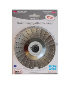 Turpija za brusilicu 115x2.5 mm ROTO KRUNA