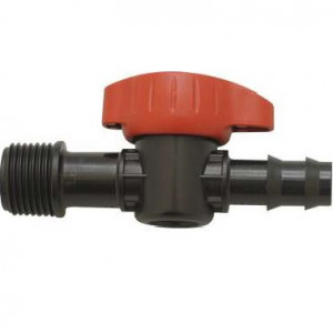 TECO rebrasta slavina 1/2" x 16