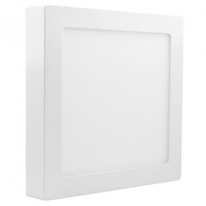 LED nadgradna panel lampa 18W toplo bela
