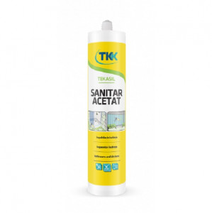 Silikon sanitar acetat TKK beli 280ml