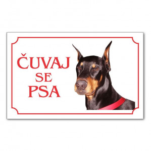 Tabla - čuvaj se psa