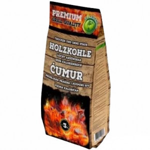Ćumur za roštilj - ekološki 3kg